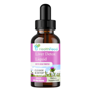 Custom Made Liver Detox Liquid Drops with Milk Thistle Turmeric Root Artichoke Leaf Enhance Antioxidant Promote Digestion - Product Image 1