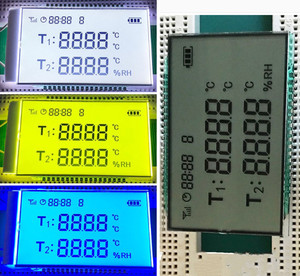 Display LCD TN kustom dengan antarmuka SPI meteran konsumsi daya Ultra rendah segmen LCD sistem POS sistem monokrom LCD - Product Image 5
