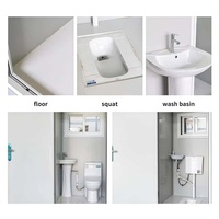 Toilettes mobiles de luxe certifiées CE avec garantie de 5 ans pour appartement, hôpital, parc, utilisation en extérieur