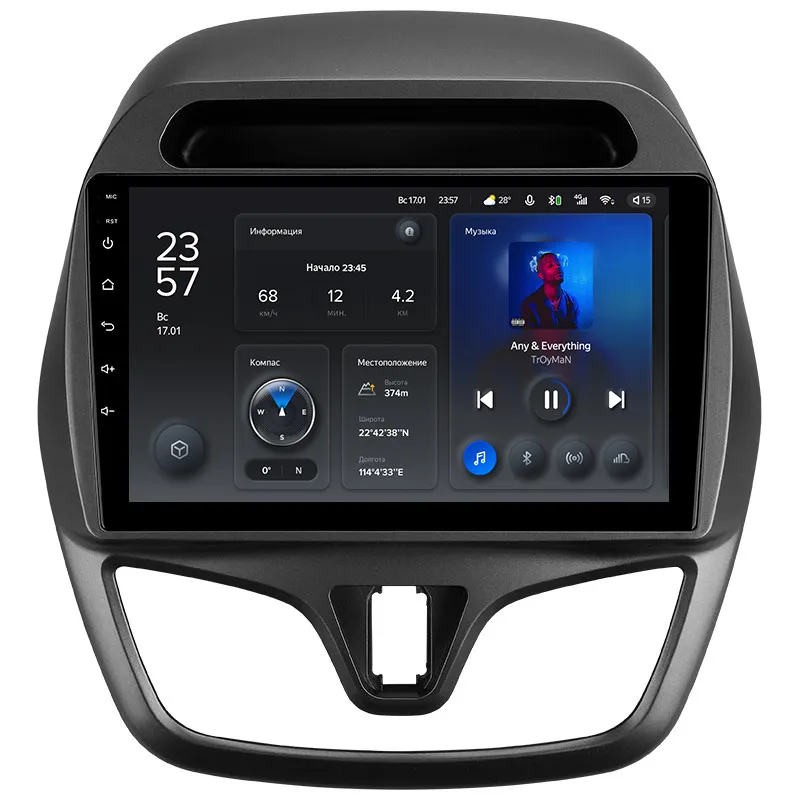 Teyes X1 Auto Dvd-Speler Voor Chevrolet Vonk Beat 2015 - 2018 9 Inch Autoradio Touchscreen Carplay Video Auto Radio