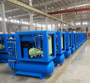 เครื่องเป่าขวดพลาสติก PET แบบประหยัดพลังงาน JF50AVI 7.5-75KW มอเตอร์แบบลูกสูบไร้น้ำมัน แรงดันต่ำ 8-10 บาร์ สำหรับอุตสาหกรรม ยี่ห้อ Jufeng Pow - Product Image 3