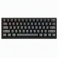 Clavier filaire AULA WIN60 HE à 61 touches à effet Hall magnétique, 8KHz, RT 0,01mm, RGB, plaque métallique PBT, Hot-Swap, 60%, pour le gaming