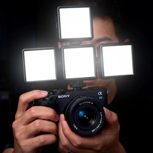 <b>Mini</b> RGB Camera Light For Cannon Nikon Sony Hot Shoe Usb Powered Portable Pocket <b>Lamp</b> 3W Plastic Body - Product Image 4