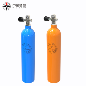 ISO 7866 Và DOT-3AL Đôi Chứng Nhận 250 <span class=keywords><strong>Bar</strong></span> Dưới Nước Oxy Chai Xách Tay Hợp Kim Nhôm Xi Lanh Khí Cho Lặn Sâu - Product Image 2