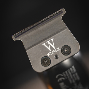 WMARK NG-8260 Tondeuse à cheveux professionnelle pour hommes, moteur sans balais rechargeable, autocollants DIY, tondeuse de précision pour barbier - Product Image 5