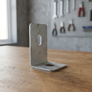 Plaque d'angle en métal pour support triangulaire - Product Image 3
