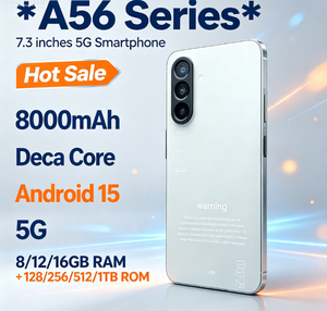 Smartphone A56 5G, 8GB 256GB HD 120Hz Ultra, Doble SIM, Carga Rápida, Teléfono Móvil Android 15/16/17, Versión en Varios Idiomas - Product Image 3