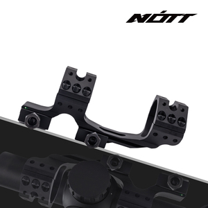 ขายึดกล้องเล็ง NOTT สำหรับท่อขนาด 35 มม. และ 25.4 มม., ความสูงตรงกลาง 1.1 นิ้ว สำหรับการล่าสัตว์และอุปกรณ์เล็งยิงกลางแจ้ง, พร้อมตัวหนีบแบบสามสกรู - Product Image 1