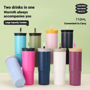 Botella de Acero Inoxidable Más Vendida, Taza con Logotipo Personalizado, con Pajita, Apta para Exteriores - Product Image 2