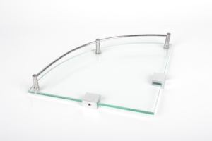 Hiện đại thép không gỉ phòng tắm kệ với tam giác thiết kế kính góc kệ cho vòi hoa sen cabin - Product Image 4