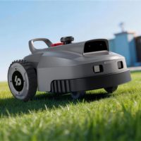 Tondeuse robot Lopkin L2500 DIY à cartographie assistée par IA, sans fil, sur batterie 24V, avec système de découpe à fléaux, RTK et vision.