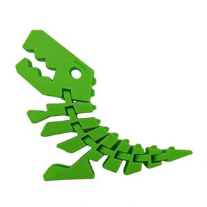 Cadena de Dinosaurios, Colgante de Animal de Plástico, Juguetes Antiestrés, Producto Novedoso y Divertido - Product Image 1