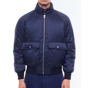 Veste d'hiver pour homme de taille puls, logo ou motif personnalisable, vestes pour homme, veste en coton, sport, fermeture éclair de veste pour homme - Product Image 4