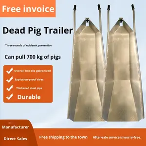 तीन पहिया गाड़ी पशुपालन उपकरण सुअर फार्म मृत सुअर का ट्रेलर स्थानांतरण वाहन - Product Image 3