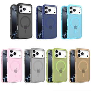 Coque de téléphone en gros, couleur rose armure, mate, TPU PC, PC rigide pour <span class=keywords><strong>iPhone</strong></span> 17 <span class=keywords><strong>Pro</strong></span> <span class=keywords><strong>Max</strong></span>, coque IP16 15 14 13 <span class=keywords><strong>12</strong></span> - Product Image 3