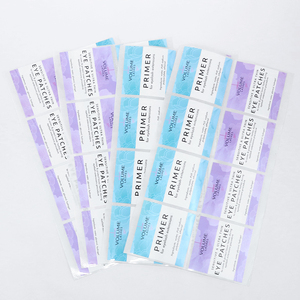 Accepter la personnalisation étiquette privée fabricant d'autocollants carrés en vinyle cosmétique imperméable brillant étiquette sur feuille - Product Image 2