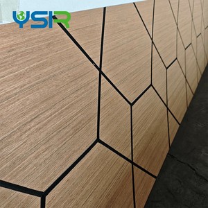 Giá rẻ giá tốt chất lượng thấp moq âm thanh bằng chứng tùy chỉnh mô hình thiết kế đặc biệt Acoustic slat Panel tường - Product Image 6