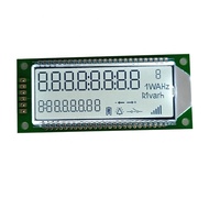 Pantalla LCD de 7 Segmentos Personalizada de Fábrica Tn Stn Fstn Va Htn para Medidor de Agua con Contador de Pulsos