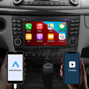 7 "Màn hình cảm ứng TPMS Car DVD Player Auto Carplay xe đa phương tiện video người chơi đài phát thanh Bluetooth GPS Navigation cho Benz E Class W211 - Product Image 4