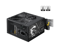 Pour MSI MAG A650BN 80+ Bronze Alimentation Modulaire Complète 650W Câble 12V-2x6 24 Broches Natif PC de Bureau PSU pour GPU RTX40/50 et PC de Jeu