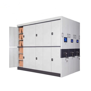 Máy nén di động lưu trữ lưu trữ Tủ hồ sơ di động kệ tủ dày đặc giá kệ di động hệ thống kệ cho văn phòng - Product Image 3