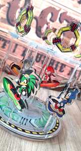 OEM ODM <span class=keywords><strong>Anime</strong></span> Hedgehog Acrylic Carousel Video Game Gifts Acrylic Standee Gifts Hedgehog Gifts Gifts for Gamers 00S Nostalgia Rac - Product Image 5