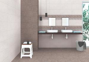 Azulejos de cerámica Orientbell 300X600 SDG Sisley Brown Lt acabado brillante para baño cocina Backsplash azulejos de suelo de pared de inodoro - Product Image 2