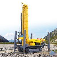 Foreuse pneumatique robuste DTH de 300 m pour forage rapide en profondeur, tout-terrain, flexible, pour puits d'eau