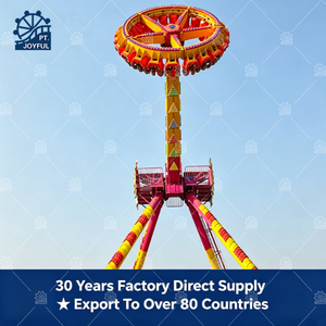 Manège à Pendule Géant Rotatif à 360 Degrés Certifié CE, Frisbee à Pendule à Sensations Fortes, Équipement Personnalisé pour Parc d'Attractions Extérieur - Product Image 3