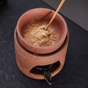 Brûleur d'aromathérapie chauffant pour huiles essentielles, diffuseur créatif en céramique pour encens et cèdre, rehausseur de parfum de thé pour spa à domicile - Product Image 2