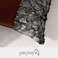 AIBUZHIJIA Moderne Luxus-Schwarz-Kissen bezüge Dekorative Home Metal Luster Dekorative Kissen bezüge für Couch