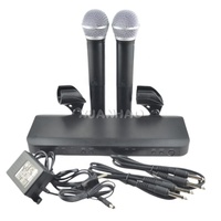Système de microphone sans fil professionnel BLX288 S58 PG58, micro portable léger pour le chant sur scène, le karaoké, les performances en direct