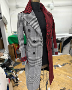 <span class=keywords><strong>Manteau</strong></span> d'extérieur personnalisé de haute qualité pour hommes sur mesure épais <span class=keywords><strong>manteau</strong></span> long à double boutonnage pour hommes - Product Image 2