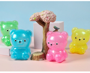 Wholesale Pull Stretch Classroom <strong>Prize</strong> Party Favors Toys Cute Bear Squeeze <strong>Ball</strong> for Stress Relief Fidget Toys Squishy - Product Image 4