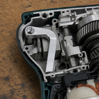 Services OEM complets : Bras de freinage en aluminium usiné CNC sur mesure pour pièces de moteur, surface anodisée sans rayures, ISO 9001