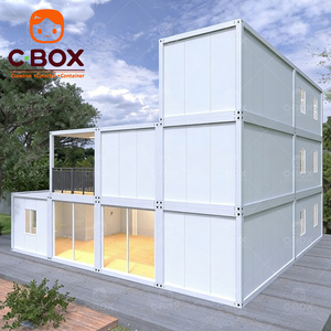 Villa Modulaire Préfabriquée Cbox en Gros pour Extérieur, Bureau à 3 Étages, Hôtel de Luxe, Ferme, Maison Conteneur Mobile en Kit - Product Image 5