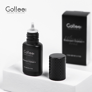 Pegamento para Pestañas Gollee de Secado Rápido en 0.5s, Líquido, Resistente al Agua, Vegano, Sin Látex, Sin Alcohol, con Logotipo Personalizado, Venta al Por Mayor - Product Image 1