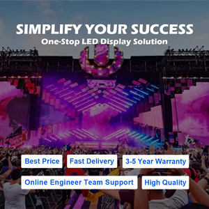 Dễ dàng cài đặt p2.5 2.9 p3.91 7680Hz cho thuê bức tường video sự kiện Backdrop ngoài trời trong nhà hiển thị bảng điều chỉnh màn hình LED cho buổi hòa nhạc sân khấu - Product Image 2
