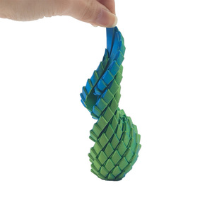 Bola de Slime Deformable Roja Brillante, Impresa en 3D, para Girar con los Dedos, Descompresión, Huevo de Dragón, Giratoria, Transformable, Joyería DIY - Product Image 2