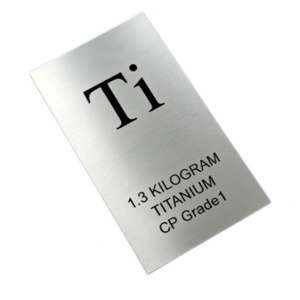 Lámina de Titanio de Alta Pureza (99 GR1) Laminada en Caliente, Corte a Medida, 1 Kilo por Pieza, Estándar Superior - Product Image 4