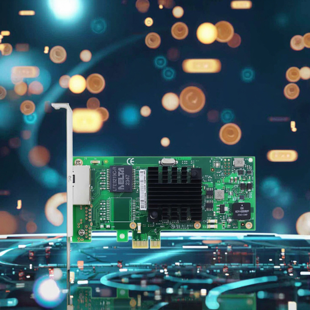 I350-T2DB Gigabit Ethernet Controller Intel PCIe PCIE Module with RJ45 Connector 5G Network Mach Communication Module