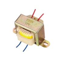 Mini Transformador de Baja Frecuencia Yingjiao Precio de Fábrica Económico 220V a 5V 6V 9V 12V 15V 19V 24V Entrada 220V 12-0-12V