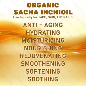 Aceite orgánico natural OEM/ODM orgánico SACHA INCHI para cara, piel, cabello, labios, uñas, rico en vitamina E - Product Image 3