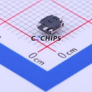 TSA343G00-250J4 Tactile Switch SMD Switch Single Pole Single Throw Round Button 2.5N Vertical Mount - Product Image 2