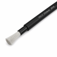 Câble solaire PV1-F 1*2.5mm2, monoconducteur, cuivre étamé classe 5, XLPO DC1000V, résistant aux UV LSZH, certifié TUV, rouge et noir