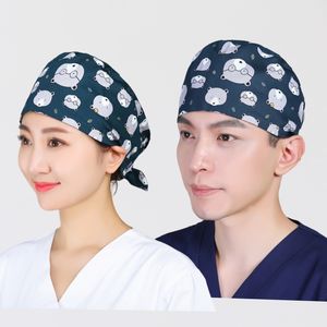 <span class=keywords><strong>หมวก</strong></span>ผ่าตัดใช้ได้ทั้งชายและหญิงดีไซน์พิมพ์ลายดิจิตอลสำหรับใช้งานทั่วไปใช้เป็นเคมีบำบัดผ้าโพกศีรษะในครัวทันตกรรมแพทย์พยาบาลทำงาน<span class=keywords><strong>หมวก</strong></span>สี่ฤดู - Product Image 1