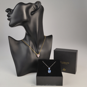 Elegante collar con colgante de piedras preciosas NFC 13,56 MHz RFID Acero inoxidable Elegante piedra preciosa Regalos de vacaciones <span class=keywords><strong>Control</strong></span> DE ACCESO RFID - Product Image 4