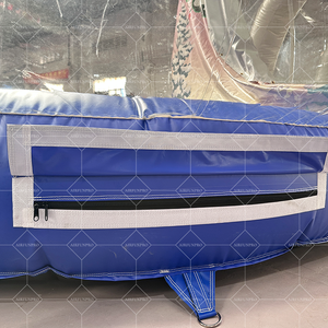 Burbuja de Navidad para exteriores comercial, globo de nieve inflable con suelo que rebota para niños, decoración de vacaciones - Product Image 6