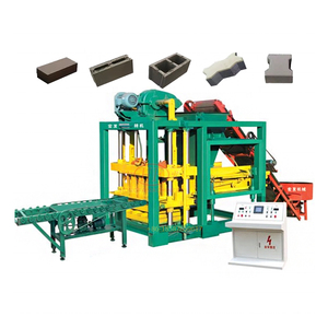 Máquina de Ladrillos para Materiales de Construcción, Moldes de Hormigón de 6 y 8 Pulgadas, Máquina Automática para Fabricar Bloques Huecos, Precio de Máquina Automática para Adoquines - Product Image 1