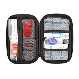 Estuche de almacenamiento de carcasa dura de viaje para el hogar, Kit de primeros auxilios rojo, estuche médico EVA personalizado, fabricación de fábrica